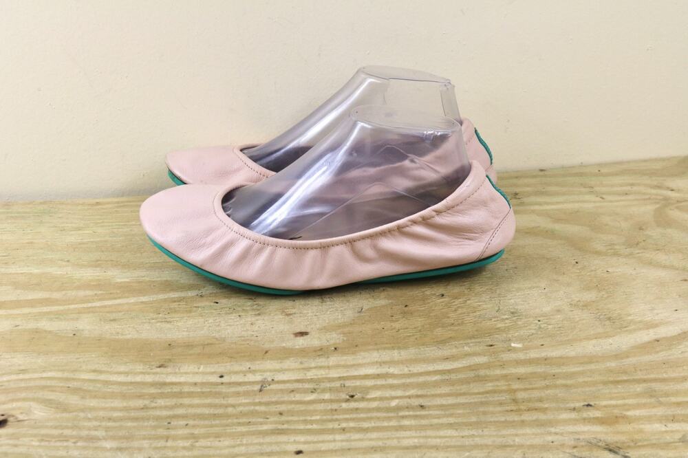 Tieks By Gavriei Ballet Flats 9 Light Pink Leather Gavriei Ballerina Foldable